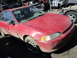 1993 HONDA CIVIC DX RED 4DR 1.5L MT A17546